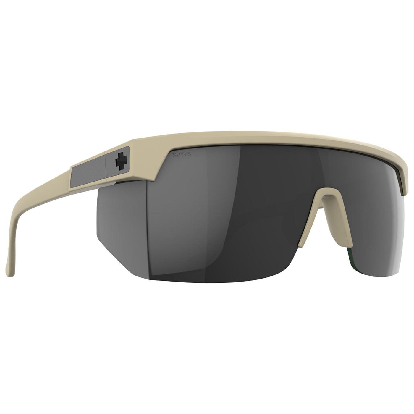 SPY SUPER FLYNN Sunglasses, Matte Sand - Happy Black Mirror | 8Lines Shop - Fast Shipping World Wide