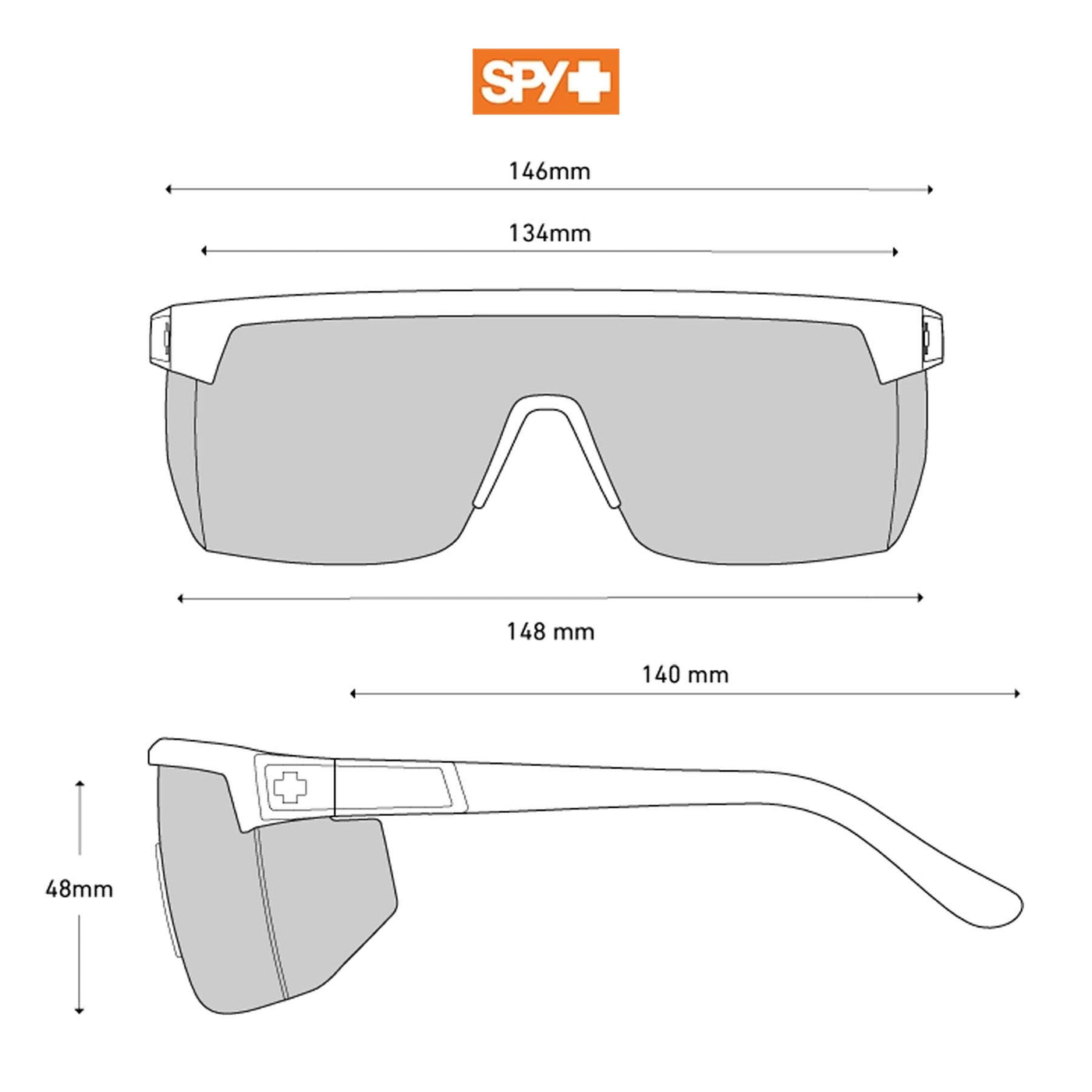 SPY SUPER FLYNN - SIZE GUIDE | 8Lines Shop - Fast Shiping World Wide