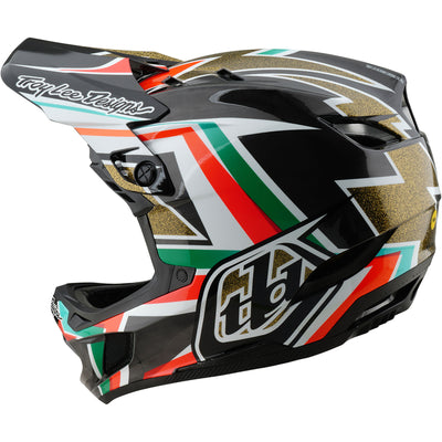 TLD D4 Carbon MIPS Helmet Frames - Black/Gold | 8Lines Shop - Fast Shipping World Wide