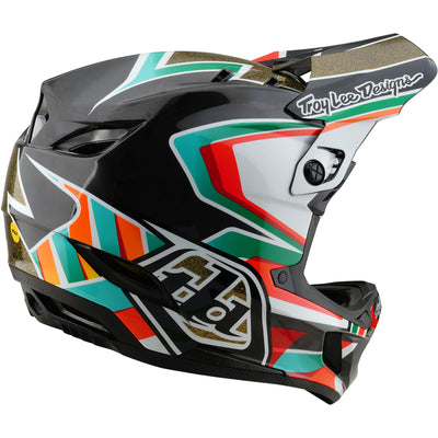 TLD D4 Carbon MIPS Helmet Frames - Black/Gold | 8Lines Shop - Fast Shipping World Wide