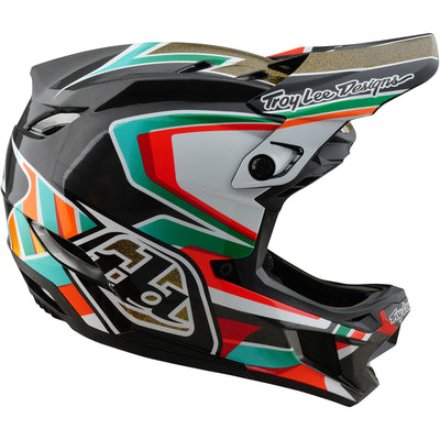 TLD D4 Carbon MIPS Helmet Frames - Black/Gold | 8Lines Shop - Fast Shipping World Wide