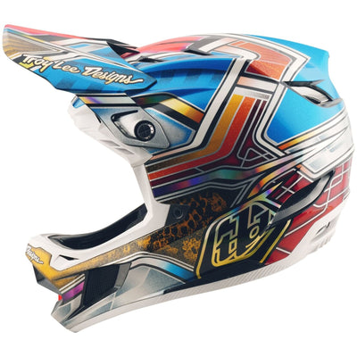 TLD D4 Carbon MIPS Helmet Lowrider - Blue | 8Lines Shop - Fast Shipping World Wide