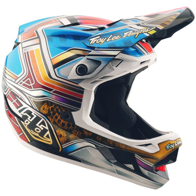 TLD D4 Carbon MIPS Helmet Lowrider - Blue | 8Lines Shop - Fast Shipping World Wide