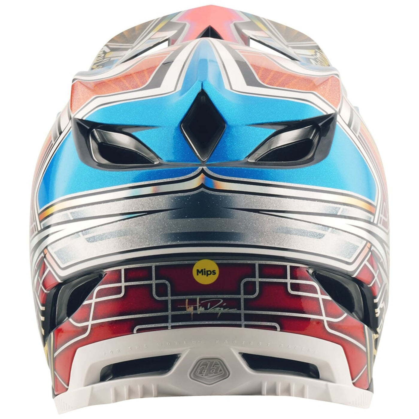 TLD D4 Carbon MIPS Helmet Lowrider - Blue | 8Lines Shop - Fast Shipping World Wide
