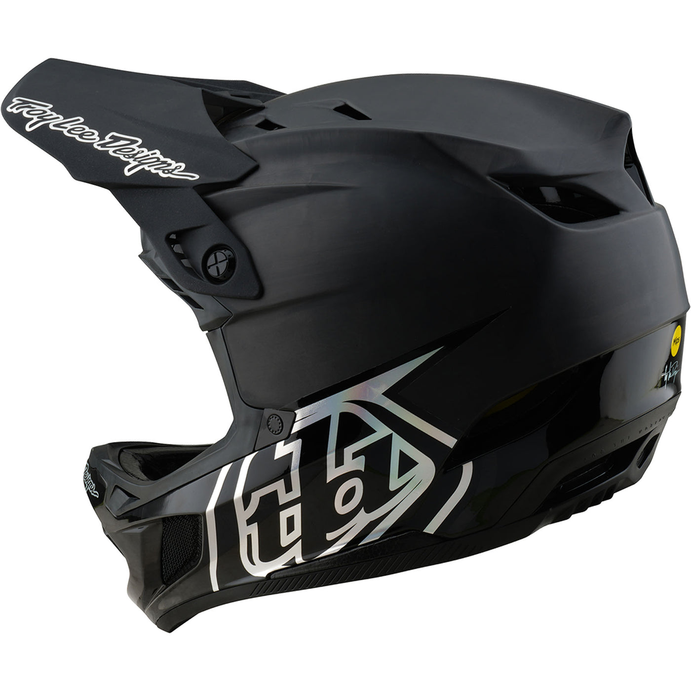 TLD D4 Carbon MIPS Helmet Stealth - Black | 8Lines Shop - Fast Shipping World Wide