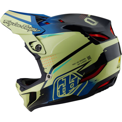 TLD D4 Composite MIPS Helmet Drip - Glo Yellow | 8Lines Shop - Fast Shipping World Wide