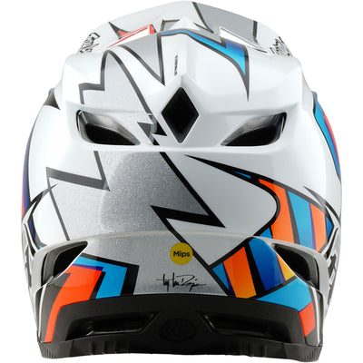 TLD D4 Composite MIPS Helmet Frames - White/Silver | 8Lines Shop - Fast Shipping World Wide