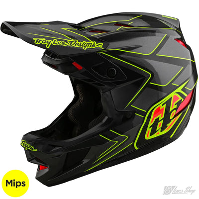 TLD D4 Composite MIPS Helmet Ghostwing - Gray | 8Lines Shop - Fast Shipping World Wide