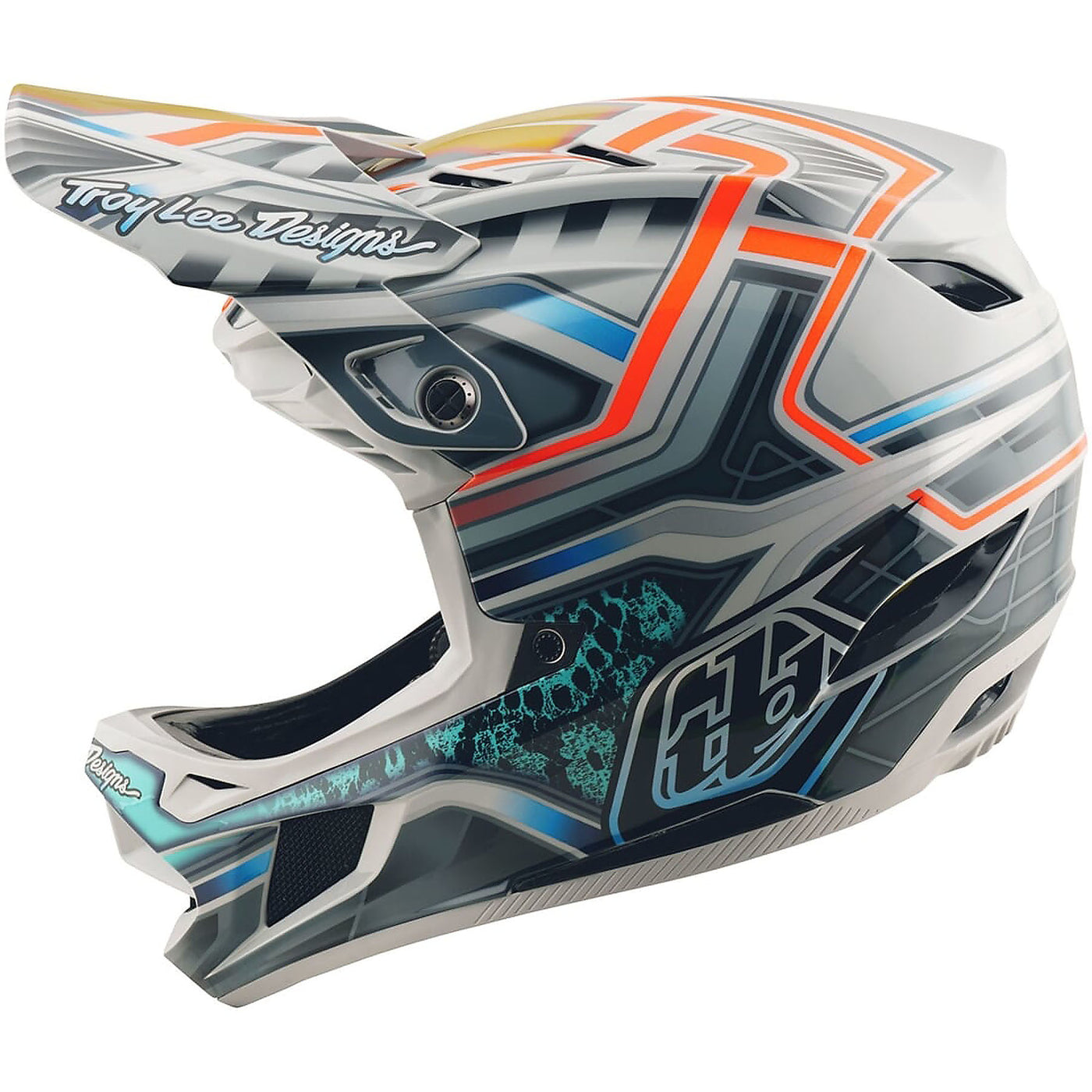 TLD D4 Composite MIPS Helmet Lowrider - Gray | 8Lines Shop - Fast Shipping World Wide