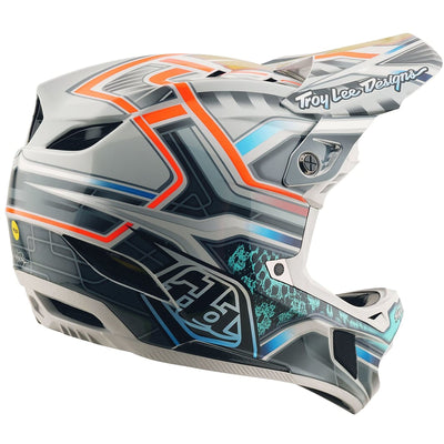TLD D4 Composite MIPS Helmet Lowrider - Gray | 8Lines Shop - Fast Shipping World Wide