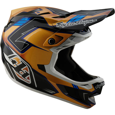 TLD D4 Composite MIPS Helmet Royalty - Black/Gold | 8Lines Shop - Fast Shipping World Wide