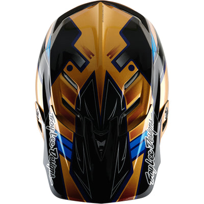 TLD D4 Composite MIPS Helmet Royalty - Black/Gold | 8Lines Shop - Fast Shipping World Wide