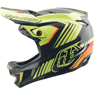 TLD D4 Polyacrylite MIPS Helmet Qualifer - Black/Yellow | 8Lines Shop - Fast Shipping World Wide