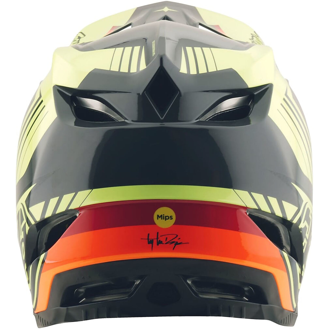 TLD D4 Polyacrylite MIPS Helmet Qualifer - Black/Yellow | 8Lines Shop - Fast Shipping World Wide