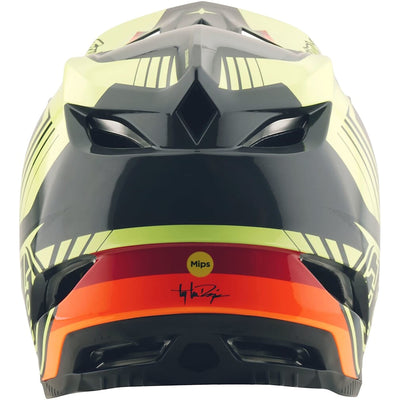 TLD D4 Polyacrylite MIPS Helmet Qualifer - Black/Yellow | 8Lines Shop - Fast Shipping World Wide