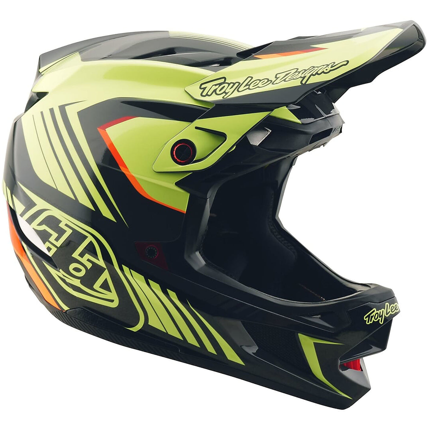 TLD D4 Polyacrylite MIPS Helmet Qualifer - Black/Yellow | 8Lines Shop - Fast Shipping World Wide