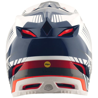 TLD D4 Polyacrylite MIPS Helmet Qualifer - Blue/White | 8Lines Shop - Fast Shipping World Wide