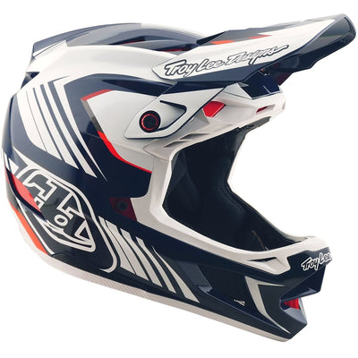 TLD D4 Polyacrylite MIPS Helmet Qualifer - Blue/White | 8Lines Shop - Fast Shipping World Wide