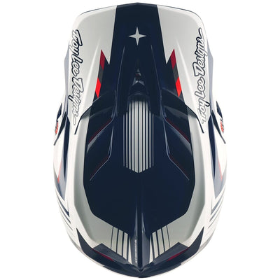 TLD D4 Polyacrylite MIPS Helmet Qualifer - Blue/White | 8Lines Shop - Fast Shipping World Wide