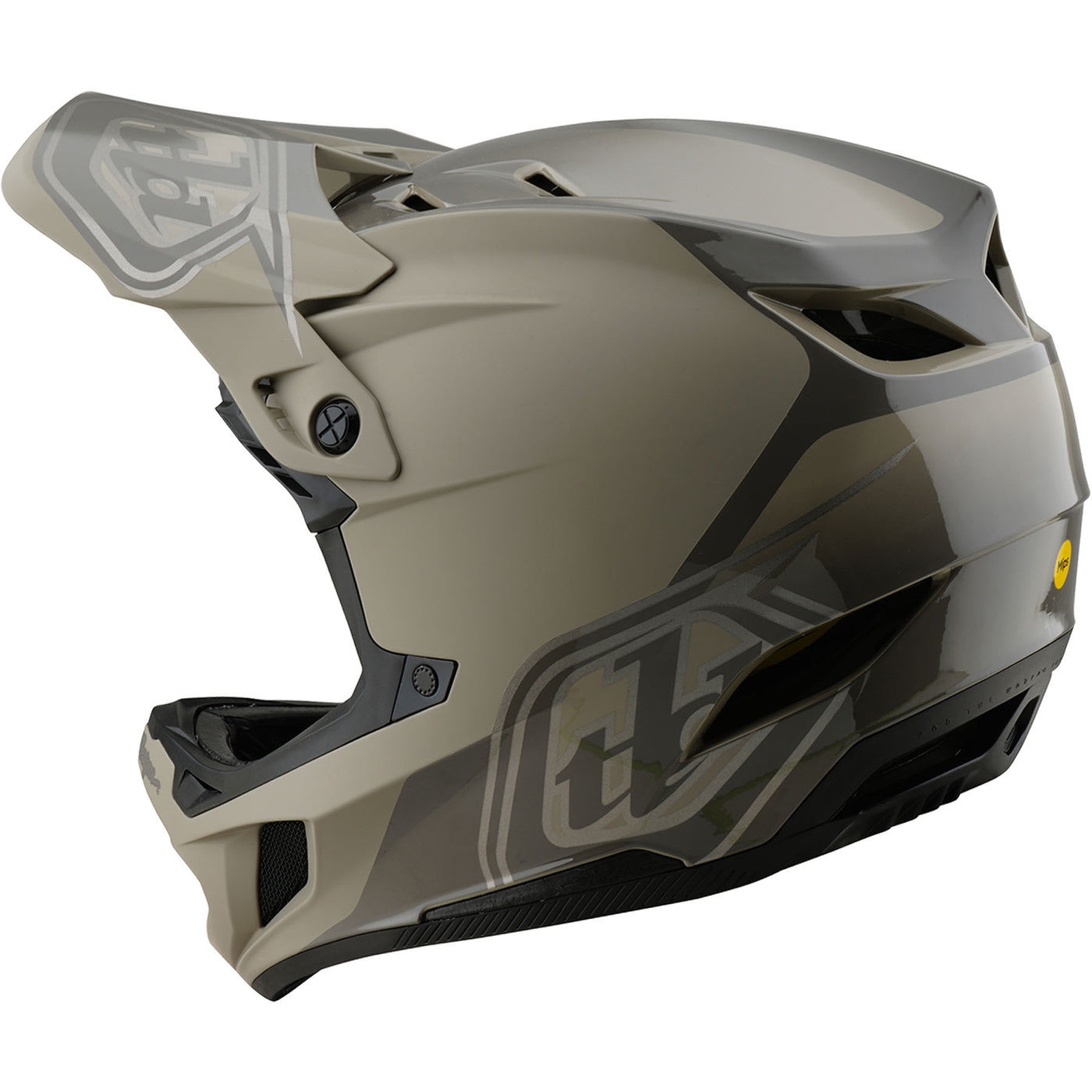 TLD D4 Polyacrylite MIPS Helmet Shadow - Timber | 8Lines Shop - Fast Shipping World Wide