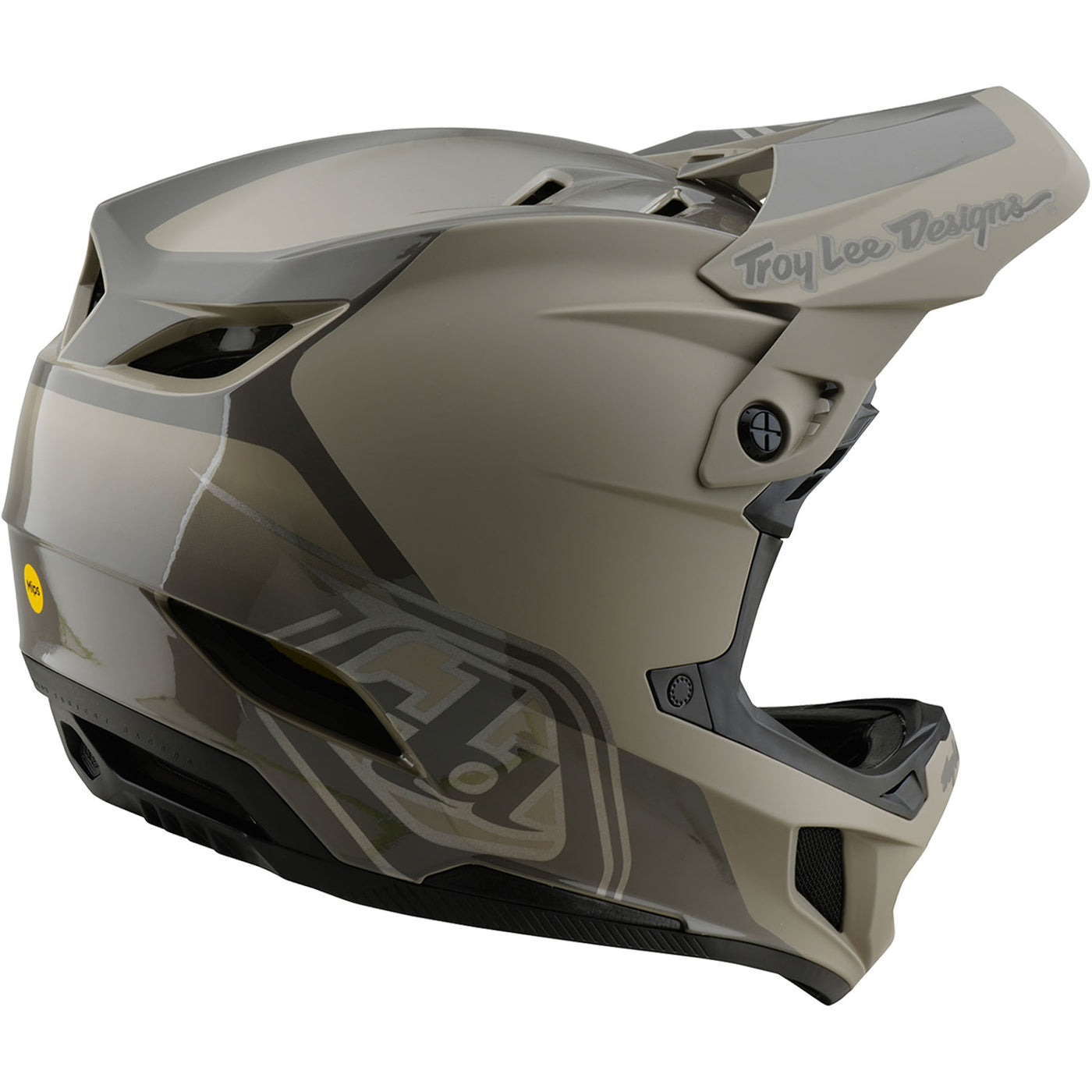 TLD D4 Polyacrylite MIPS Helmet Shadow - Timber | 8Lines Shop - Fast Shipping World Wide