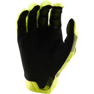 Troy Lee Designs Gloves AIR Blotted - Flo Yellow | 8Lines Shop - Fast Shipping World Wide