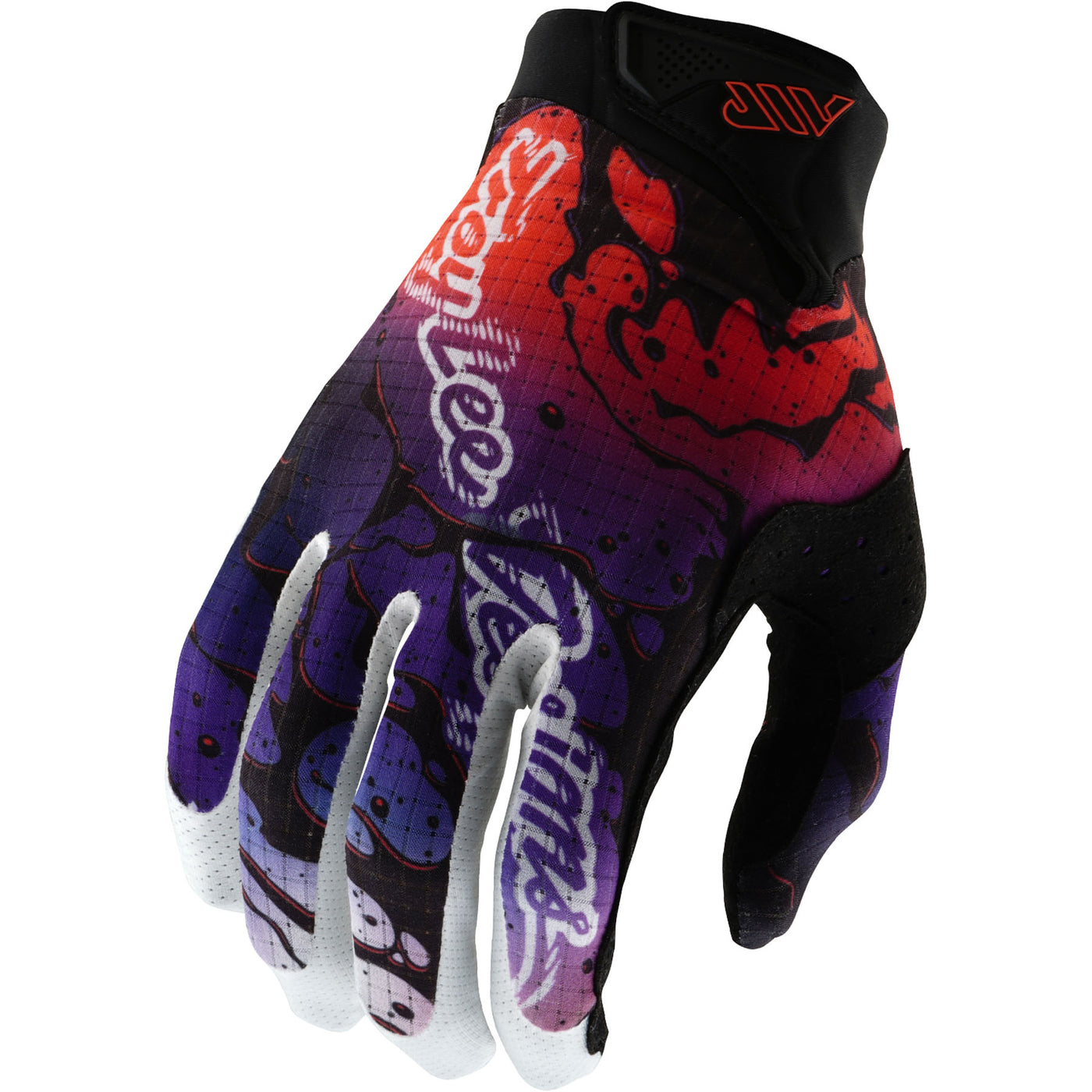 Troy Lee Designs Gloves AIR Drip - Black/Purple | 8Lines Shop - Fast Shipping World Wide