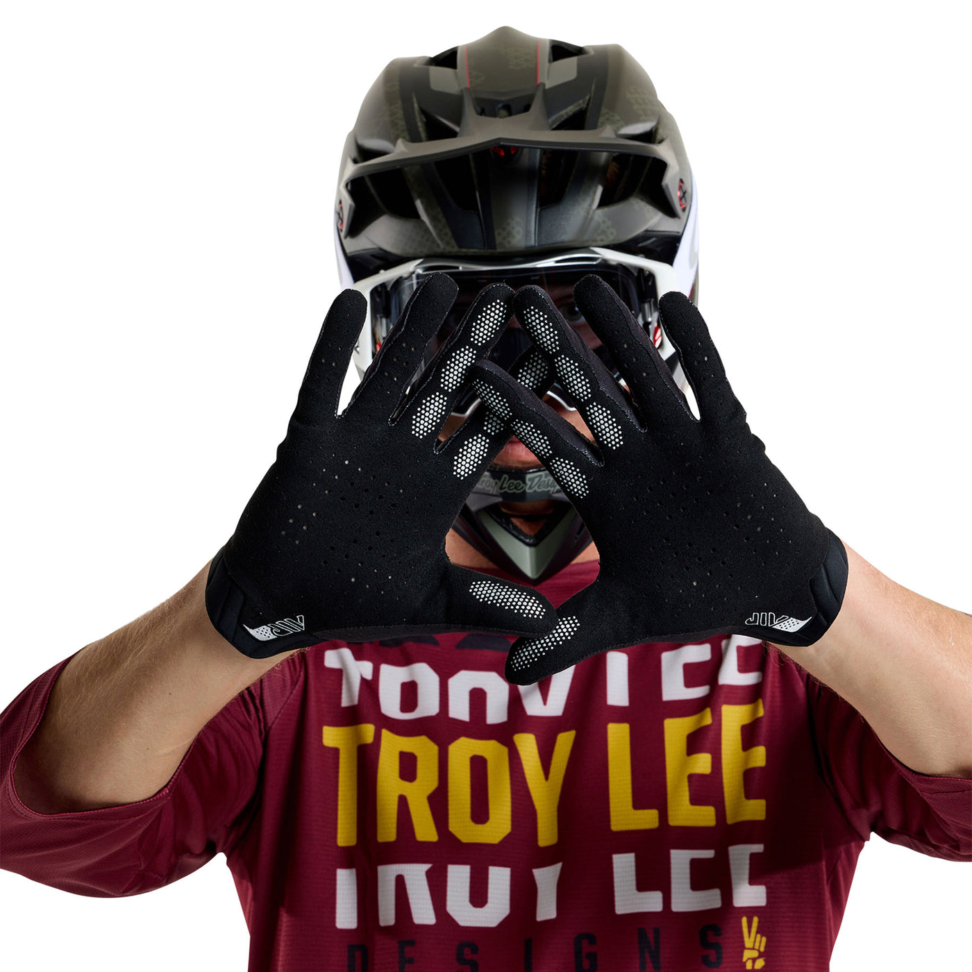 Troy Lee Designs Gloves AIR Mono - Black | 8Lines Shop - Fast Shipping World Wide