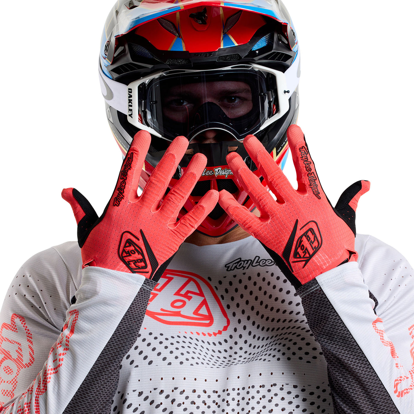 Troy Lee Designs Gloves AIR Mono - Infra Red | 8Lines Shop - Fast Shipping World Wide