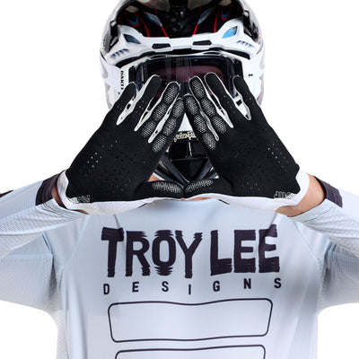 Troy Lee Designs Gloves AIR Mono - White | 8Lines Shop - Fast Shipping World Wide