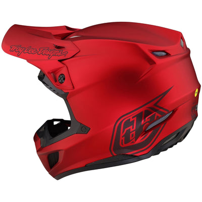 full face helmet motocross - red