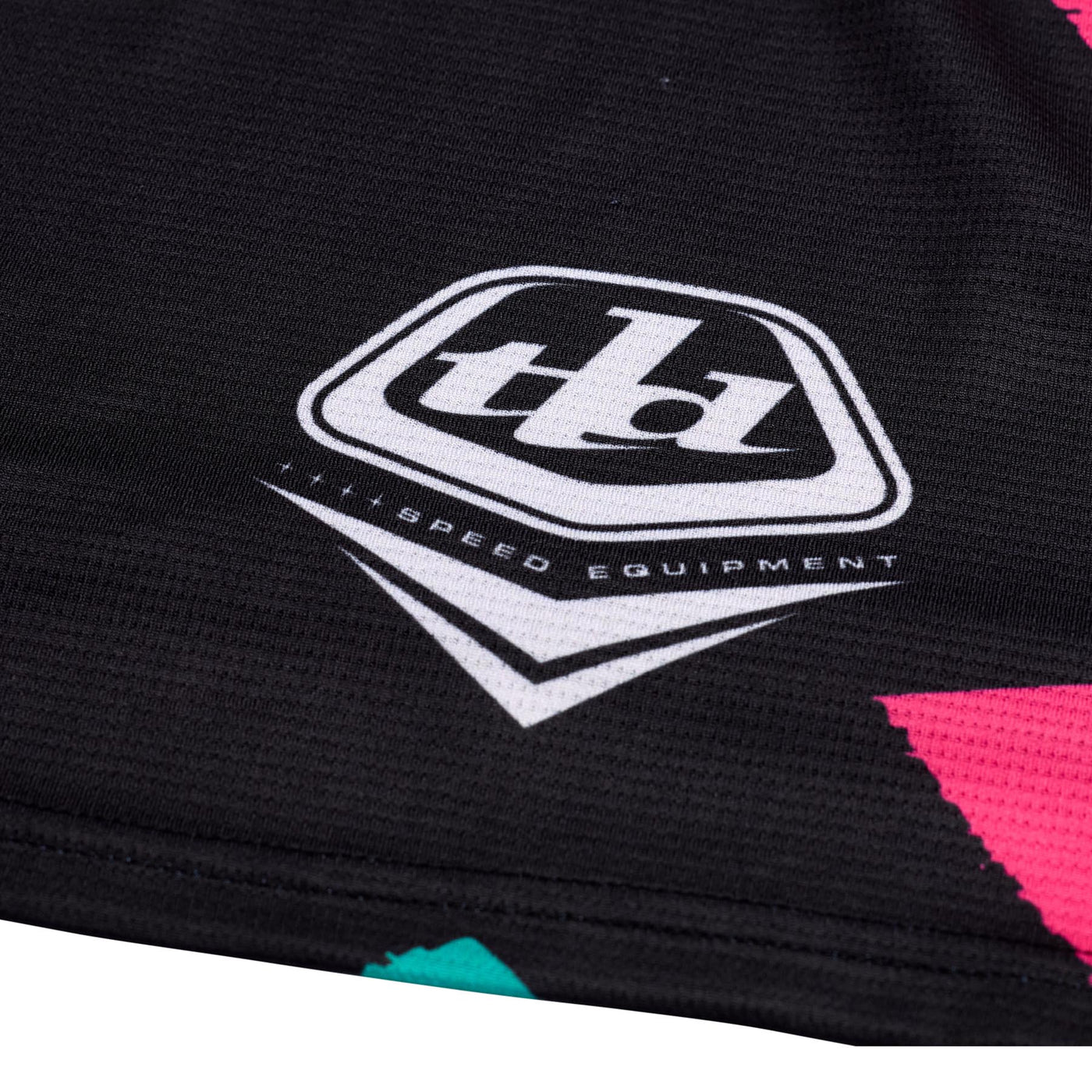 Troy Lee Designs Sprint Jersey Full Pull - Black | 8Lines Shop - Fast Shipping World Wide