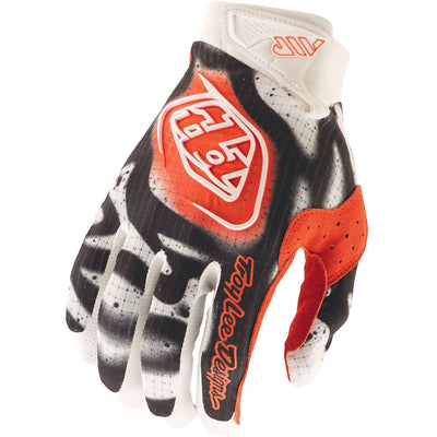 Troy Lee Designs Youth Gloves AIR Membrane White/Infra Red | 8Lines Shop - Fast Shipping World Wide