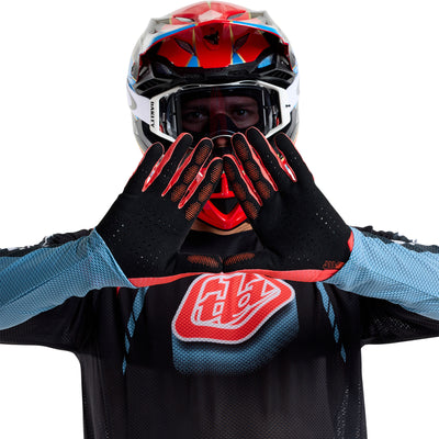 Troy Lee Designs Youth Gloves AIR Mono - Infra Red | 8Lines Shop - Fast Shipping World Wide