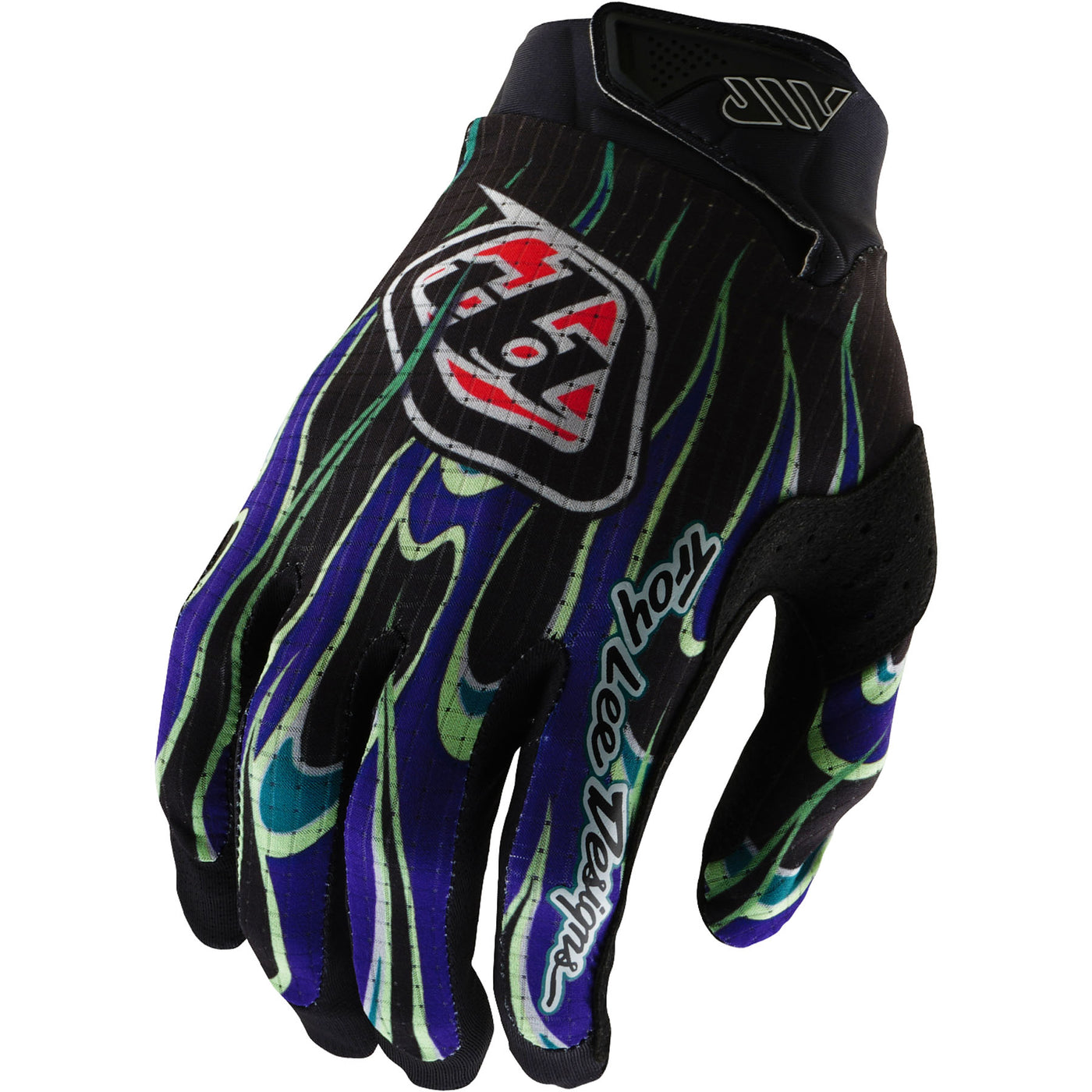 Troy Lee Designs Youth Gloves AIR Torched - Black/Purple | 8Lines Shop - Fast Shipping World Wide