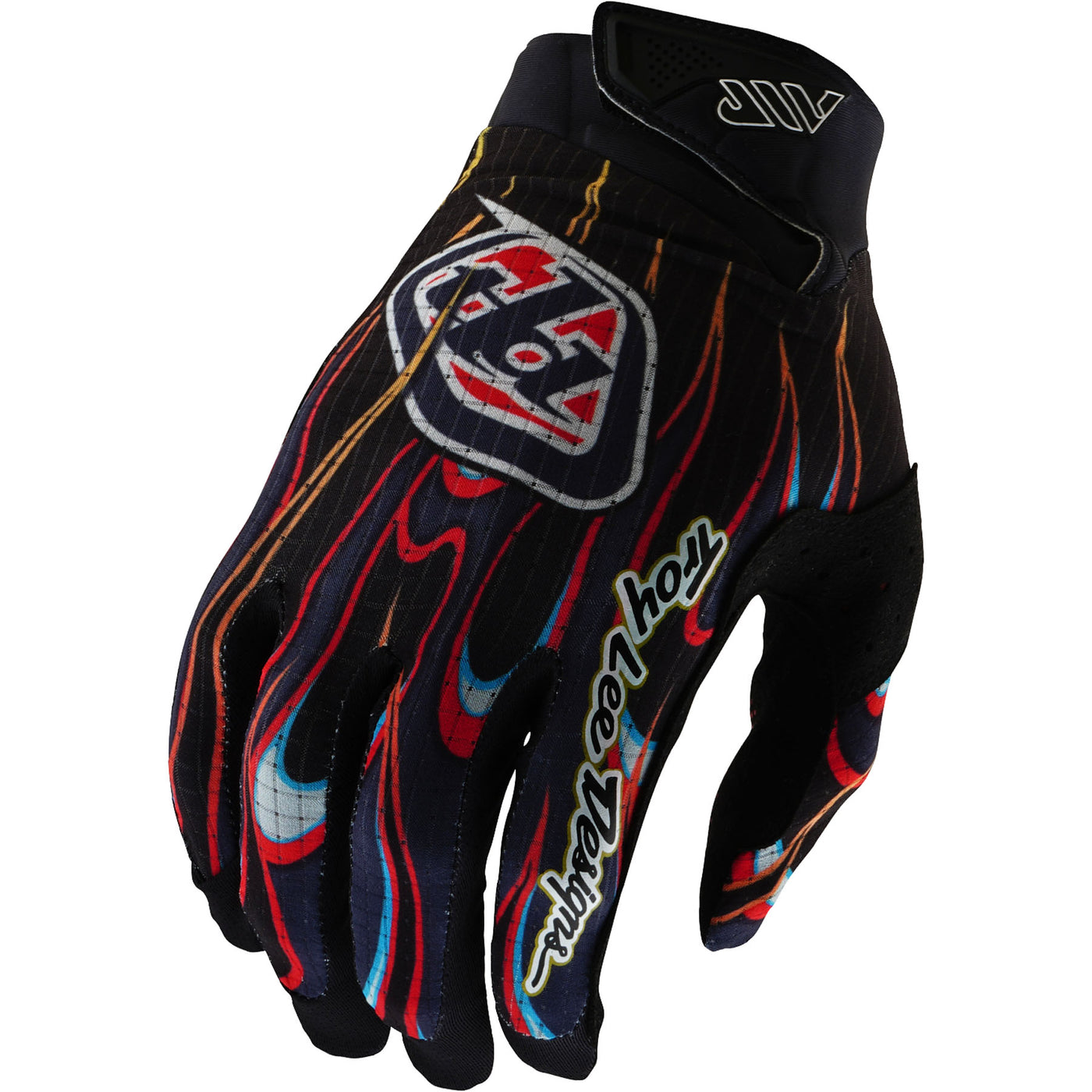 Troy Lee Designs Youth Gloves AIR Torched - Black/Red | 8Lines Shop - Fast Shipping World Wide