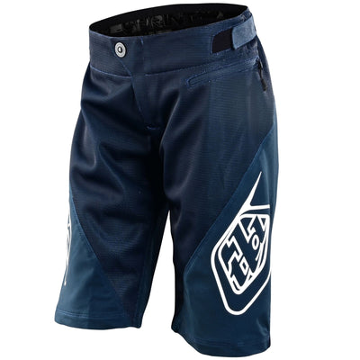Troy Lee Designs Sprint Youth Shorts Solid - Navy Front