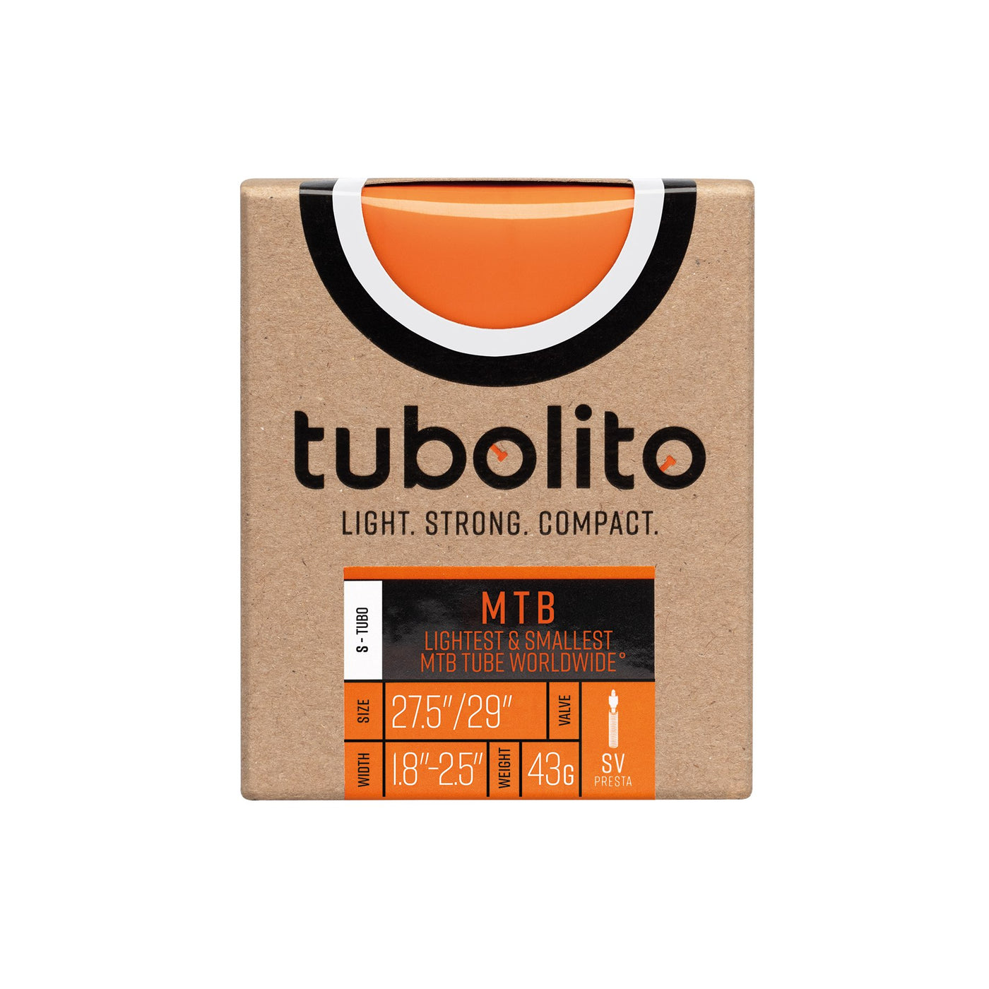 Tubolito S-Tubo-MTB Inner Tube Presta 42mm - 29" Orange | 8Lines Shop - Fast Shipping World Wide