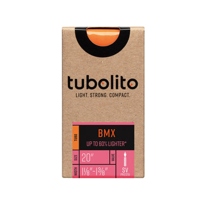 Tubolito Tubo-BMX Inner Tube 42mm Presta - Orange 1 1/8 - 1 3/8 | 8Lines Shop - Fast Shipping World Wide