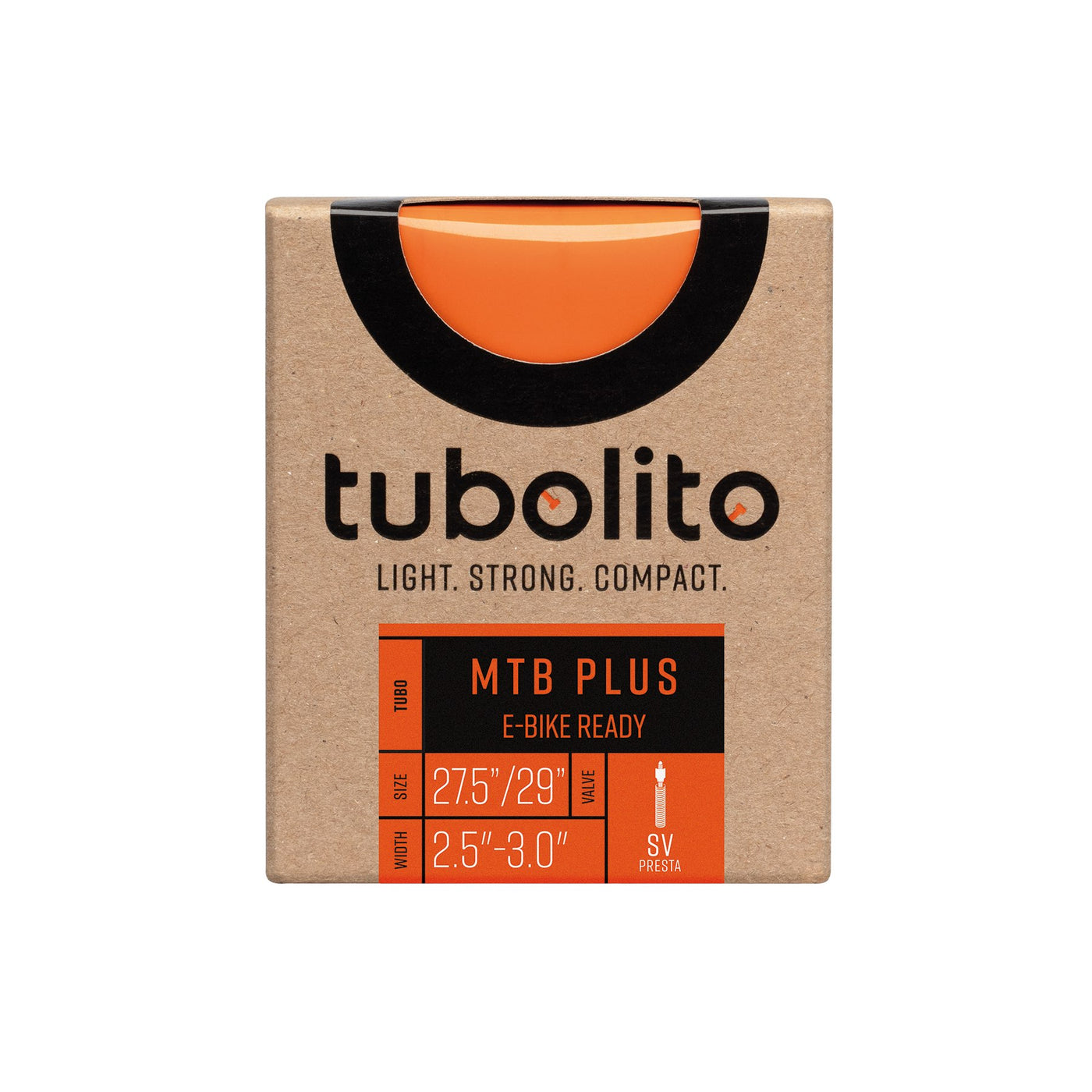 Tubolito Tubo-MTB Inner Tube Presta 42mm - 27,5"/29" Plus Orange | 8Lines Shop - Fast Shipping World Wide