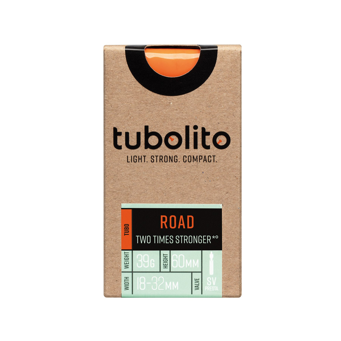 Tubolito Tubo-ROAD 700 x 18-32C Inner Tube Presta SV60 - Orange | 8Lines Shop - Fast Shipping World Wide