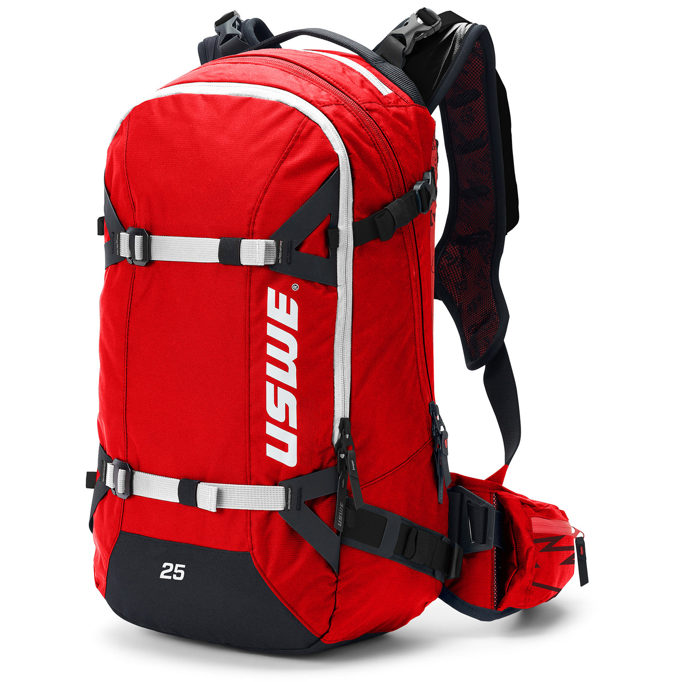 USWE Carve Winter 25L Hydration Compatible Daypack - Red | 8Lines Shop - Fast Shipping