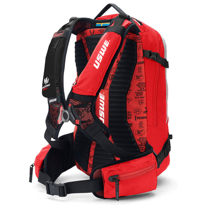 USWE Carve Winter 25L Hydration Compatible Daypack - Red | 8Lines Shop - Fast Shipping