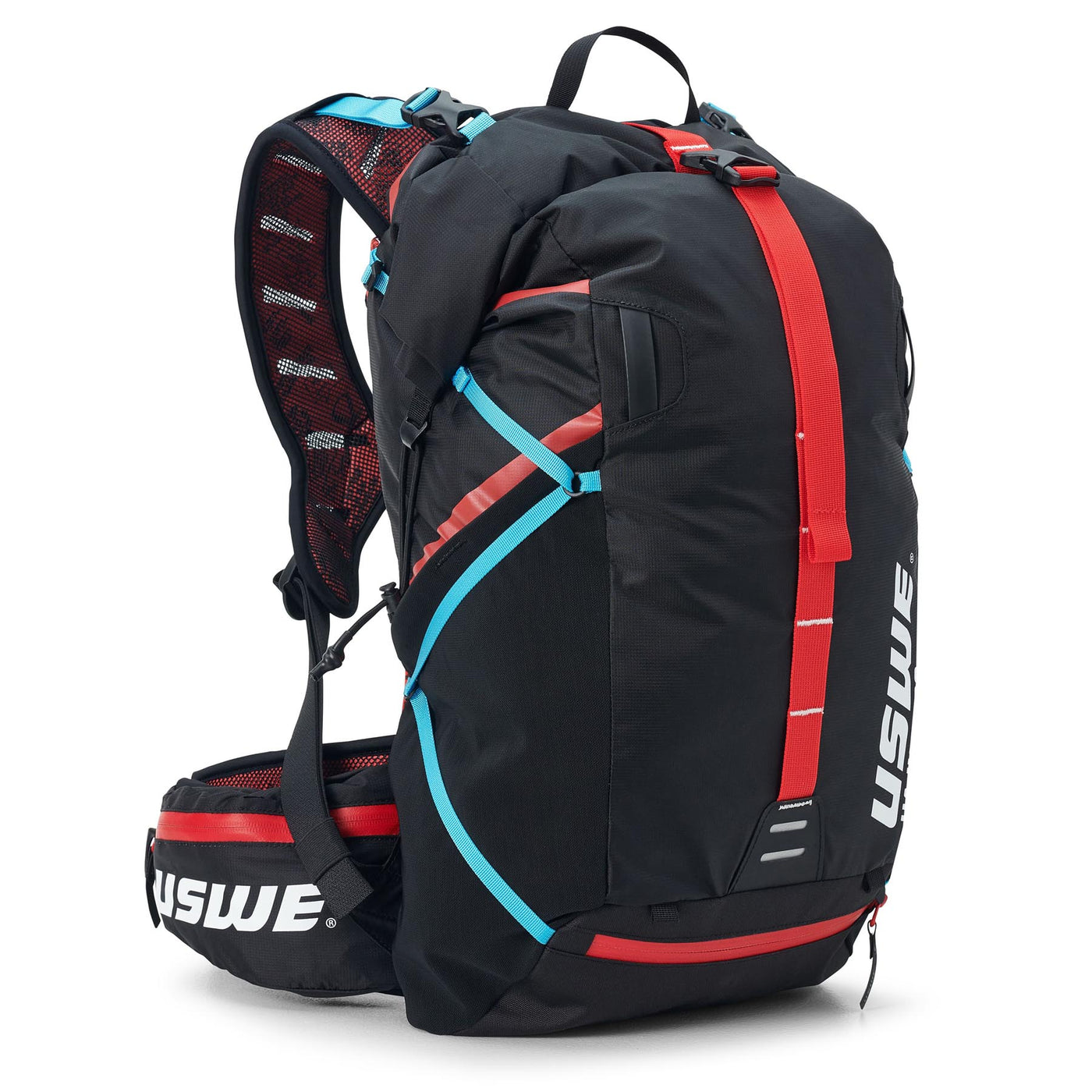 USWE Hajker 30L MTB & Hiking Rolltop Daypack - Carbon Black | 8Lines Shop - Fast Shipping