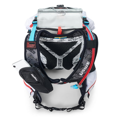 USWE Hajker Pro 18L MTB & Hiking Rolltop Daypack - White | 8Lines Shop - Fast Shipping