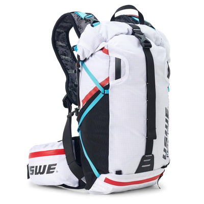 USWE Hajker Pro 18L MTB & Hiking Rolltop Daypack - White | 8Lines Shop - Fast Shipping