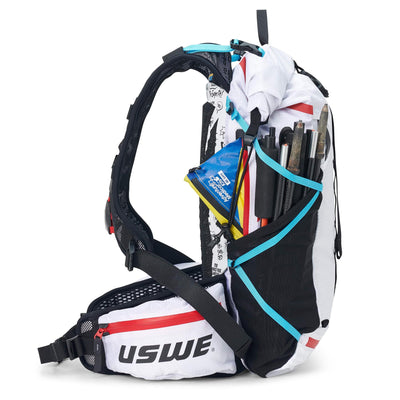 USWE Hajker Pro 18L MTB & Hiking Rolltop Daypack - White | 8Lines Shop - Fast Shipping