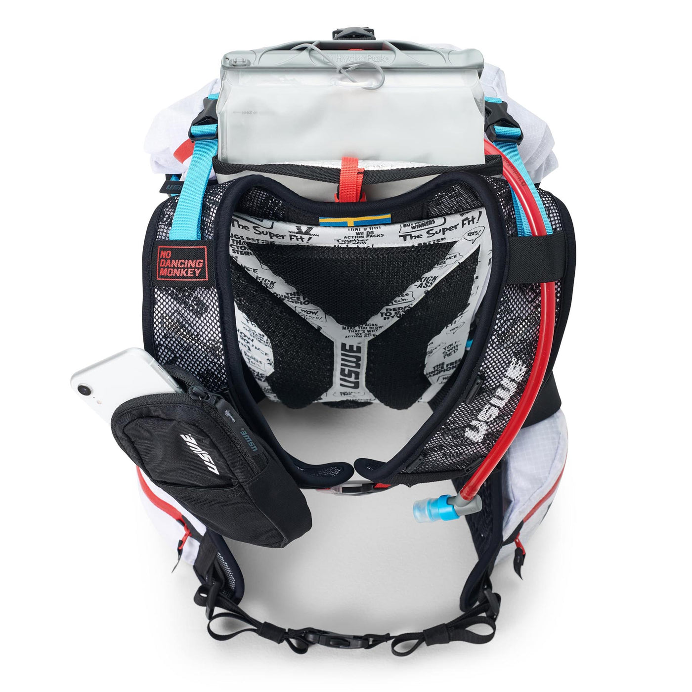 USWE Hajker Pro 30L MTB & Hiking Rolltop Daypack - White | 8Lines Shop - Fast Shipping