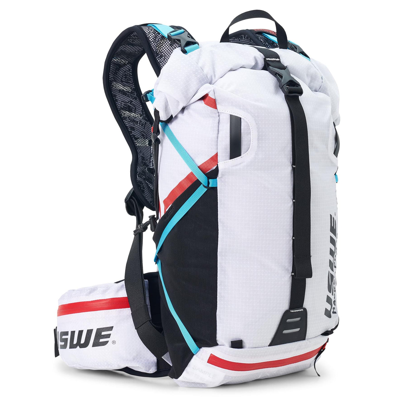 USWE Hajker Pro 30L MTB & Hiking Rolltop Daypack - White | 8Lines Shop - Fast Shipping