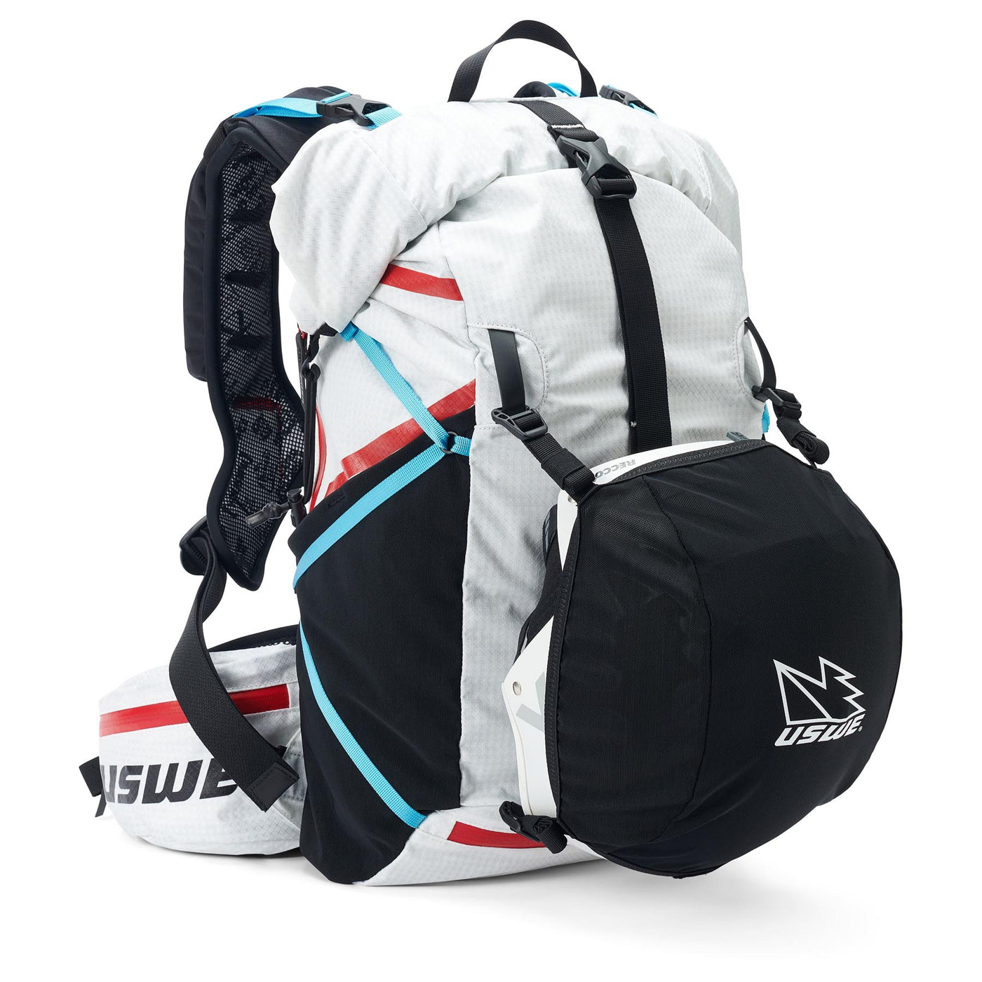 USWE Hajker Pro Winter 30L Rolltop Daypack - Cool White | 8Lines Shop 